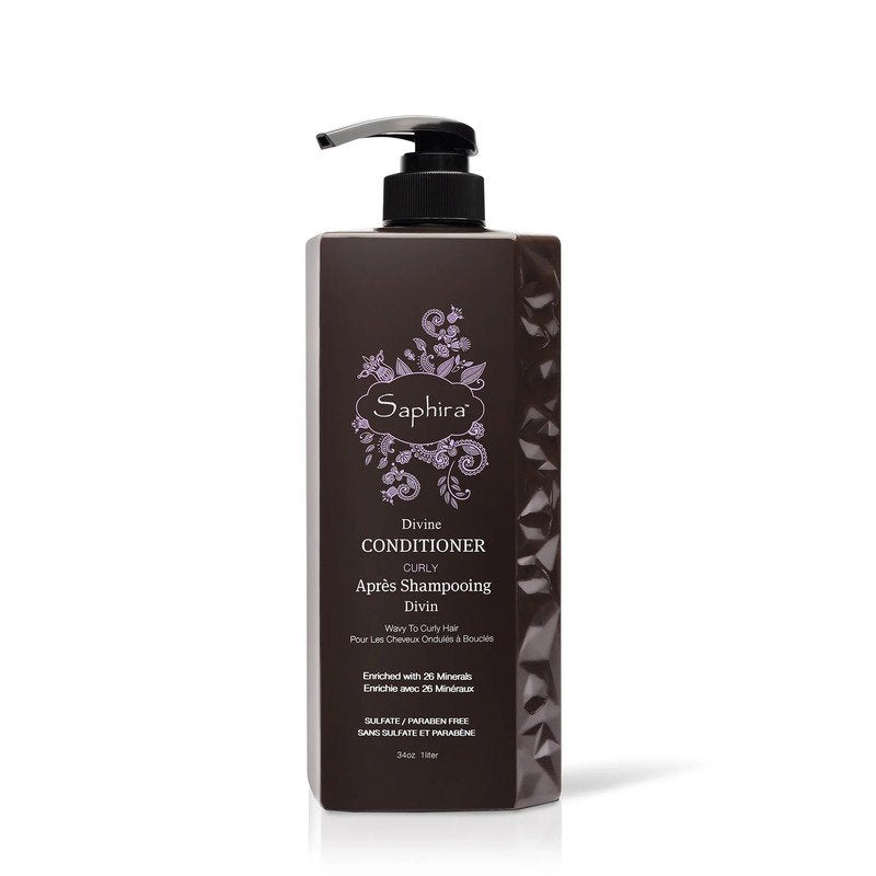 Saphira, Divine, Hårbalsam, Återfuktande, 1000 ml