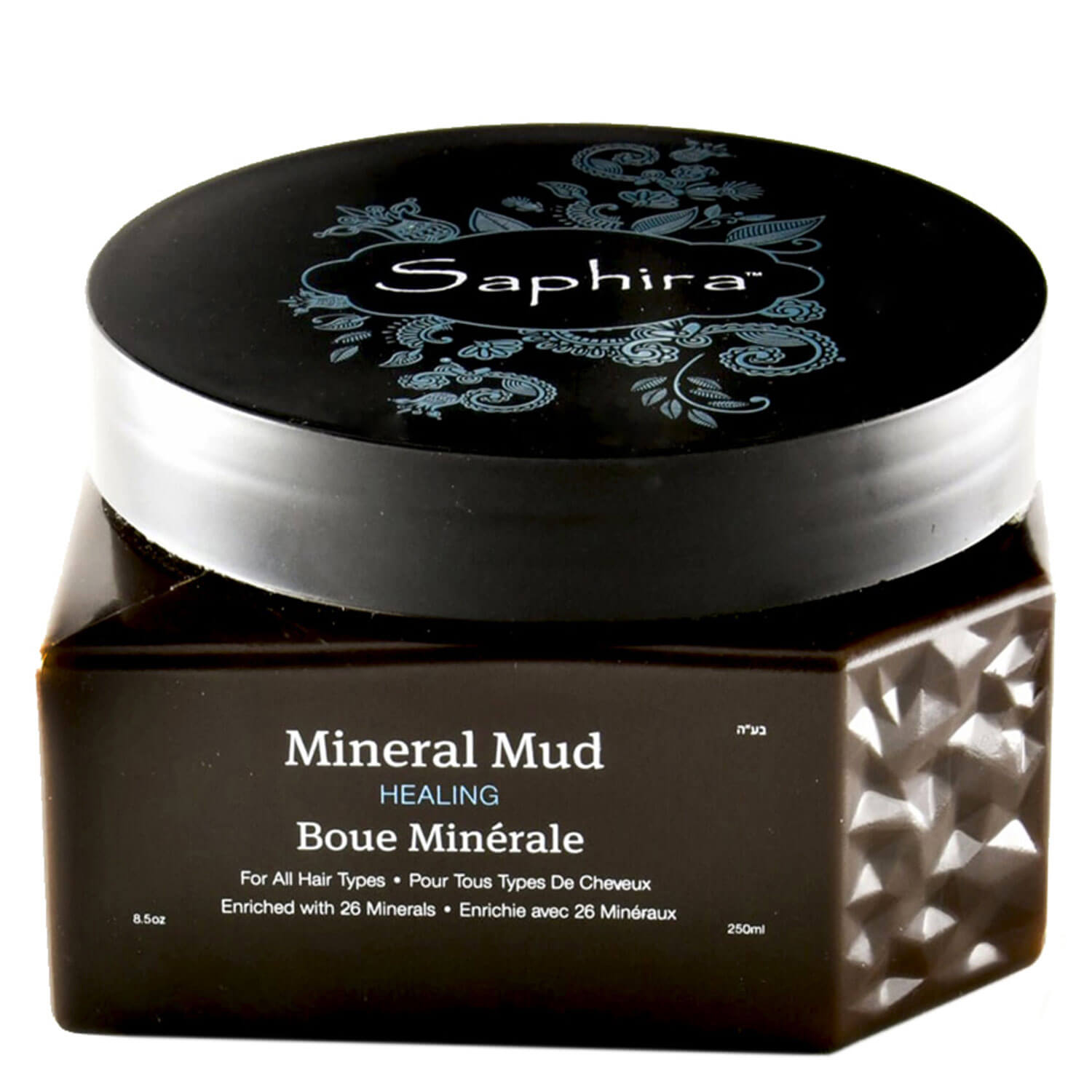Saphira, Mineral Mud, Hårmask, För glans, 250 ml
