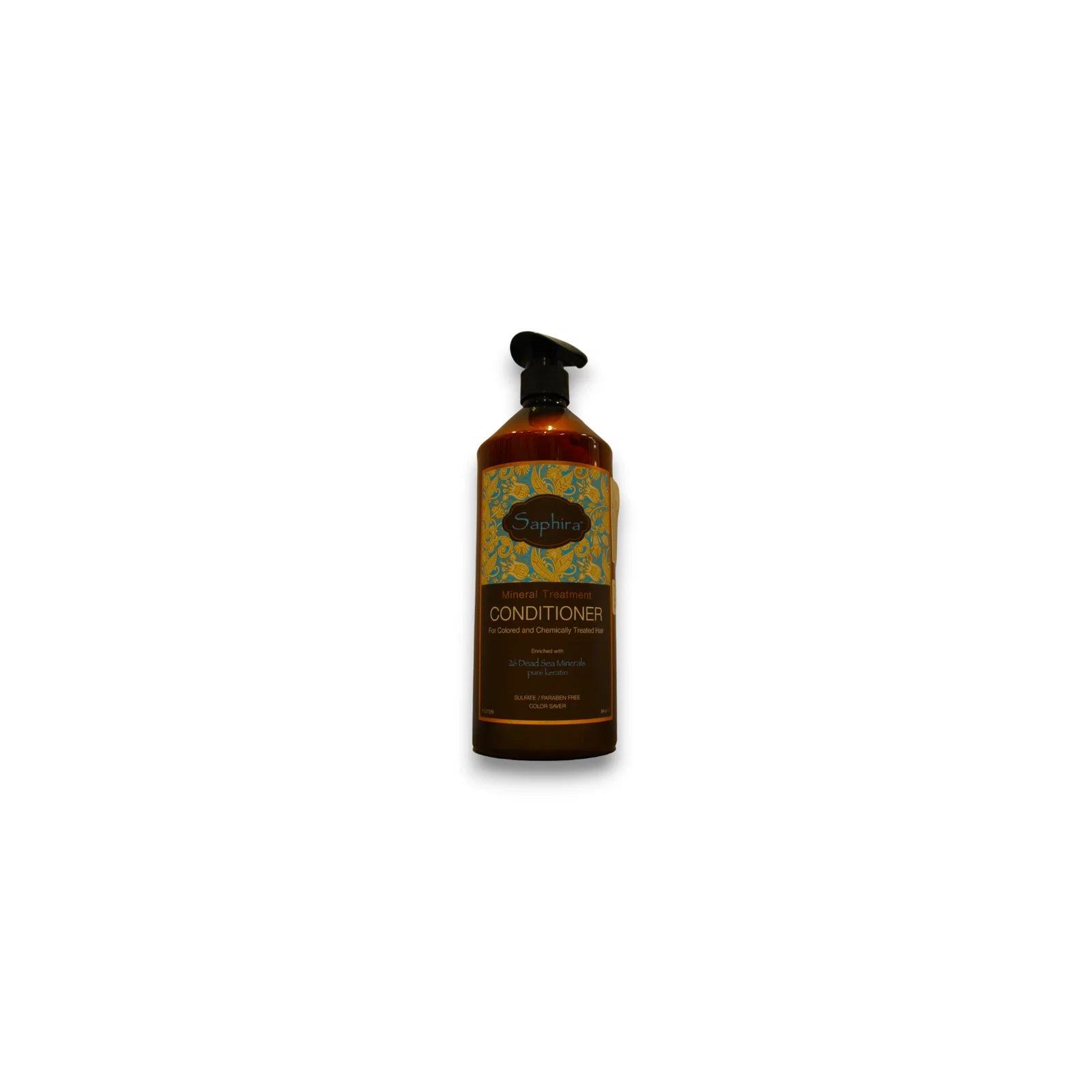 Saphira, Mineral Treatment, Hårbalsam, Fukt och volym, 1000 ml