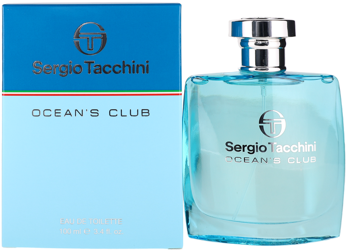 Sergio Tacchini, Ocean's Club, Eau De Toilette, For Men, 100 ml