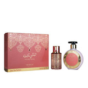 Set Arabiyat Prestige: Lychee Musk, Eau De Parfum, Unisex, 100 ml + Lychee Musk, Moisturizing, Body Lotion, 300 ml