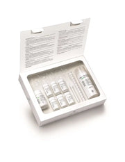 Set Bruno Vassari: Glyco System, Eliminerar orenheter, Exfolierande pulver, 6 st, 0,30 g + Glyco System, Skyddar & Återfuktar, Kräm, För ansiktet, SPF 25, 30 ml