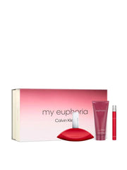 Set Calvin Klein: My Euphoria, Eau De Parfum, For Women, 100 ml + My Euphoria, Eau De Parfum, For Women, 10 ml + My Euphoria, Hydrating, Body Lotion, 100 ml