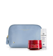Set Collistar: Lift HD+, Lifting & Firming, Cream, For Face & Neck, 50 ml + Collistar, Anti-Ageing, Cleansing Milk, For Face & Eyes, 100 ml + The Bridge, GWP Textile Pouch, Blue