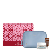 Set Collistar: Pure Actives, Hyaluronic Acid & Peptides, Lifting & Depuffing, Morning & Evening, Eye Gel, 15 ml + Pure Actives, Hyaluronic & Ceramides Acid, Hydrating, Day & Night, Cream, For Face, 50 ml + The Bridge, GWP Textile Pouch, Blue