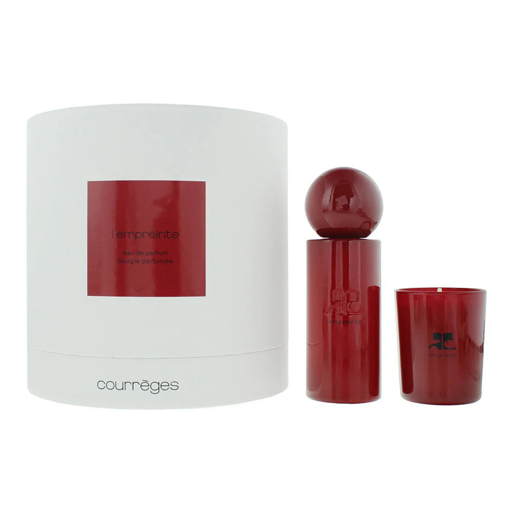 Set Courreges: L'Empreinte, Eau De Parfum, Unisex, 100 ml + L'Empreinte, Scented Candle, 75 g