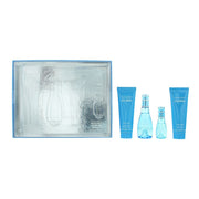 Set Davidoff: Cool Water, Body Lotion, Body, 75 ml + Cool Water, Eau De Toilette, For Women, 50 ml + Cool Water, Shower Gel, All Skin Types, 75 ml + Cool Water, Eau De Toilette, For Women, 15 ml *Miniature
