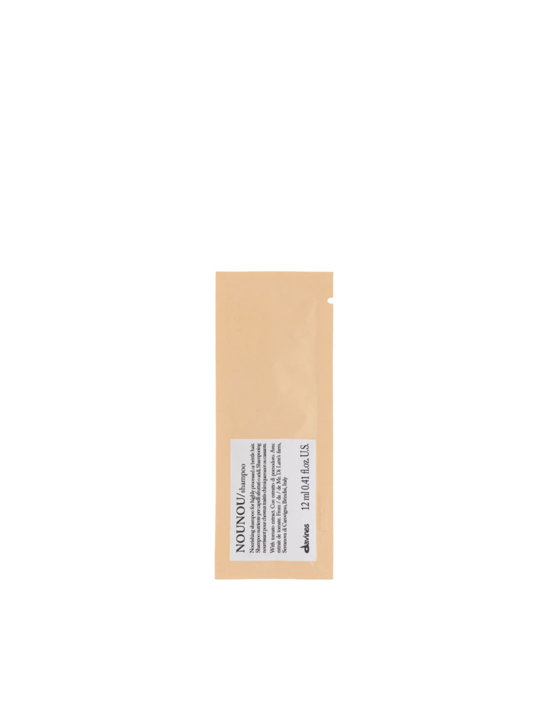Set, Davines, Nounou, Hårschampo, Näringsrik, 12 st, 12 ml