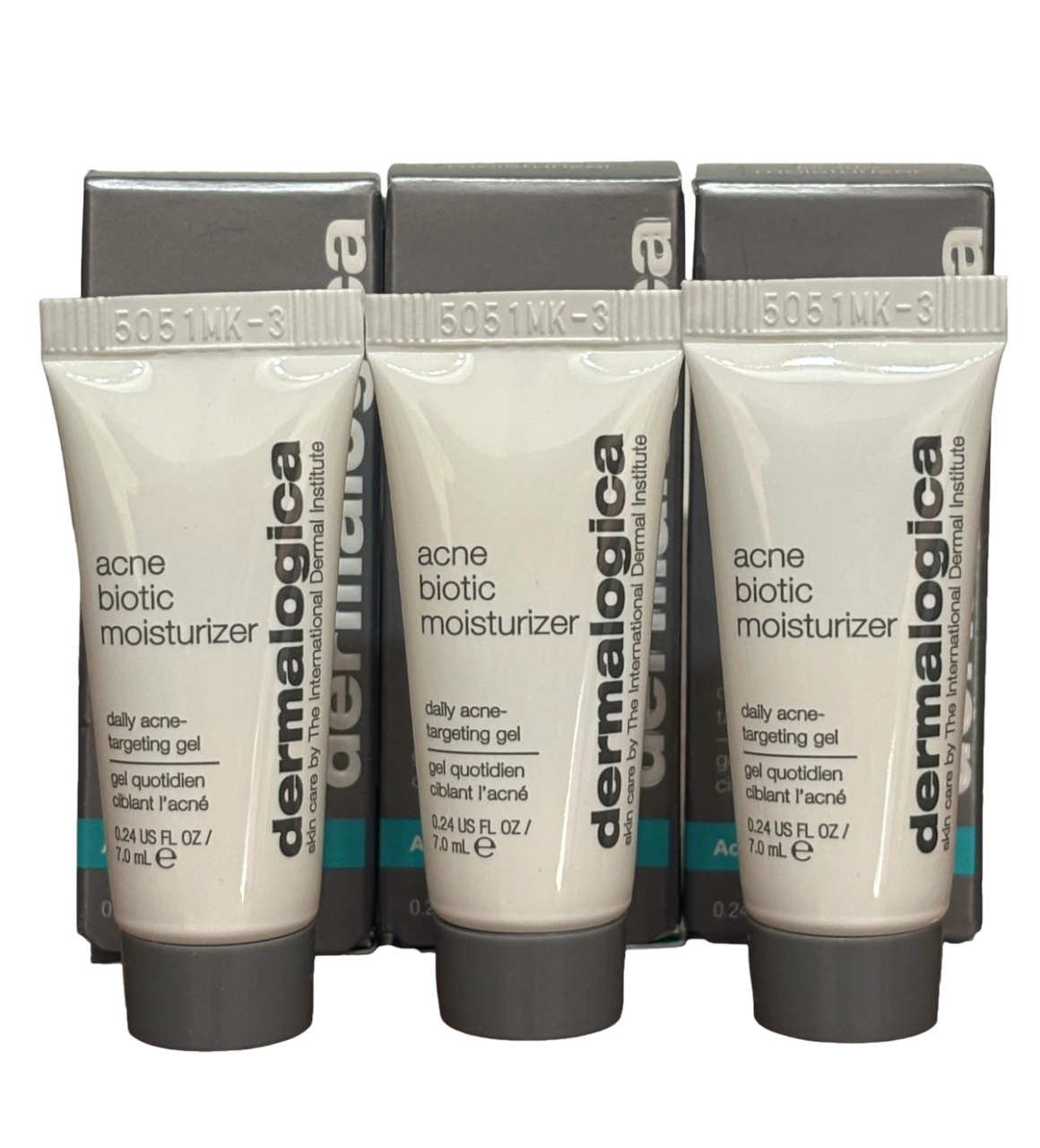 Set, Dermalogica, Acne Biotic, Anti-akne, Lokal behandlingsgel, För aknebenägen hud, För ansiktet, 3 st, 7 ml