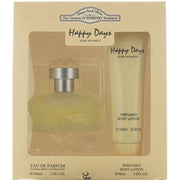 Set Designer French: Happy Days, Eau De Parfum, For Women, 100 ml + Happy Days, Hydrates, Body Lotion, 90 ml