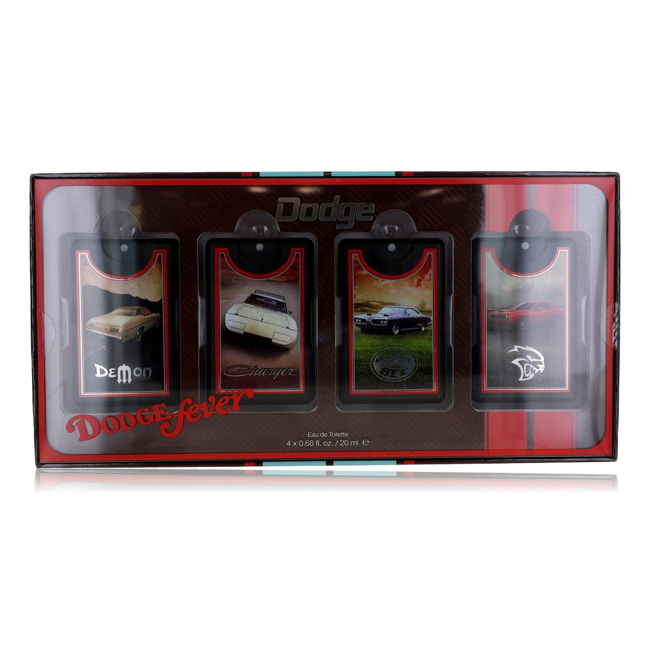 Set Dodge: Charger, Eau De Toilette, For Men, 20 ml + Demon, Eau De Toilette, For Men, 20 ml + SRT, Eau De Toilette, For Men, 20 ml + Super Bee, Eau De Toilette, For Men, 20 ml