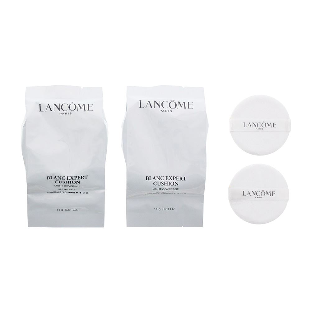 Duo Set, Lancome, Blanc Expert, Lätt täckning, Kompakt foundation, SPF 36, 14 g
