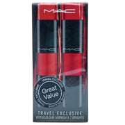 Duo Set, MAC, Versicolour Varnish, Glänsande, Läppglans, Ljus, 2 st, 8.5 ml