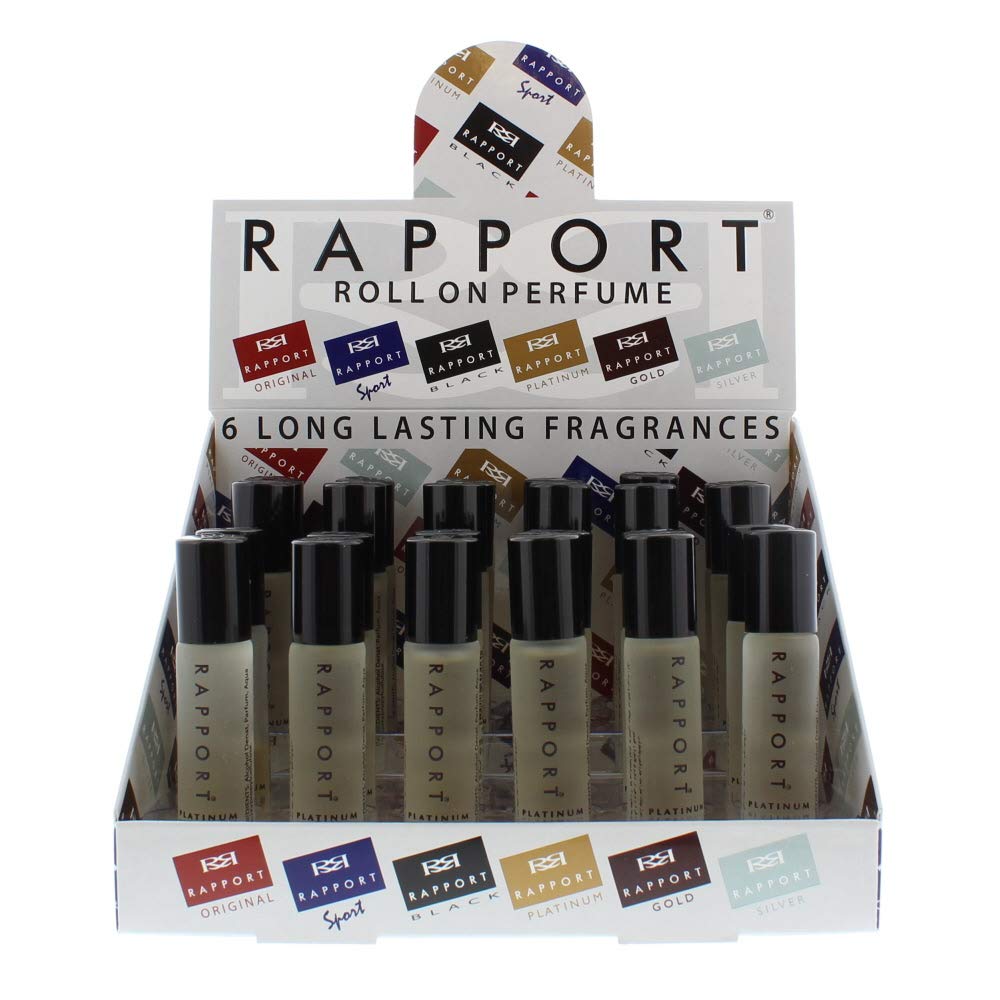 Set, Eden Classic, Rapport Platinum, Parfymvatten, För män, 24 st, 10 ml