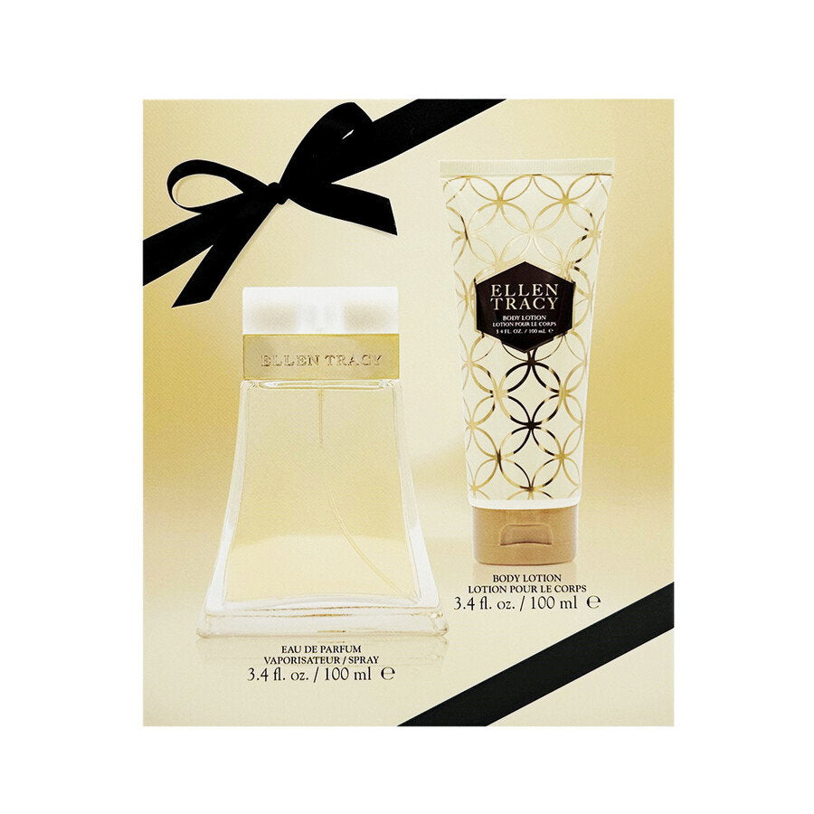 Set Ellen Tracy: Classic, Eau De Parfum, For Women, 100 ml + Classic, Hydrating, Body Lotion, 100 ml