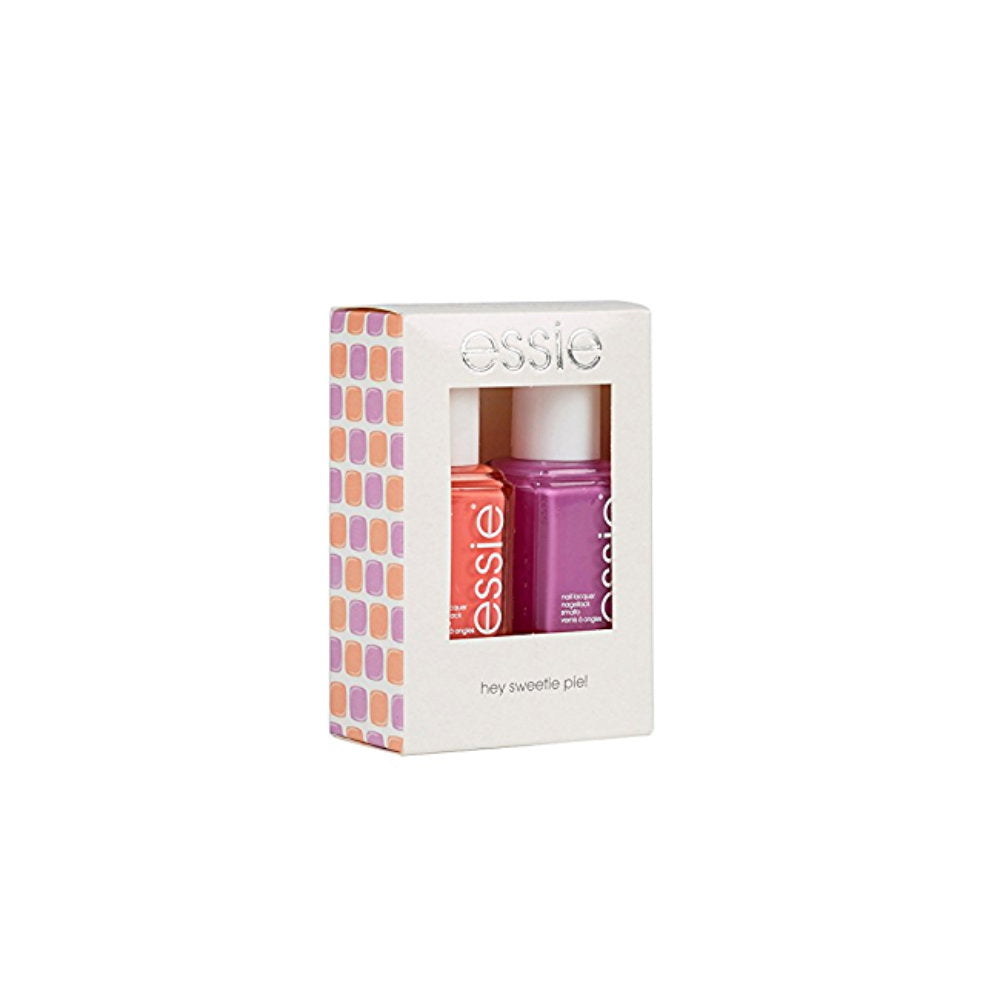 Hej raring! Ställ in Essie: Nail Enamel, Vegan, Glossy Shine Finish, Nail Polish, 36, Splash Of Grenadine, 13.5 ml + Nail Enamel, Vegan, Glossy Shine Finish, Nail Polish, 74, Tart Deco, 13.5 ml