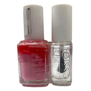 Set Essie: Nagellack, veganskt, glansig finish, nagellack, 20, Lovie Dovie, 13,5 ml + nagelvård - Good To Go, överlack, nagelstärkande lack, 5 ml