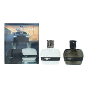 Set Ford: Mustang White, Eau De Toilette, For Men, 50 ml + Mustang Black, Eau De Toilette, For Men, 50 ml