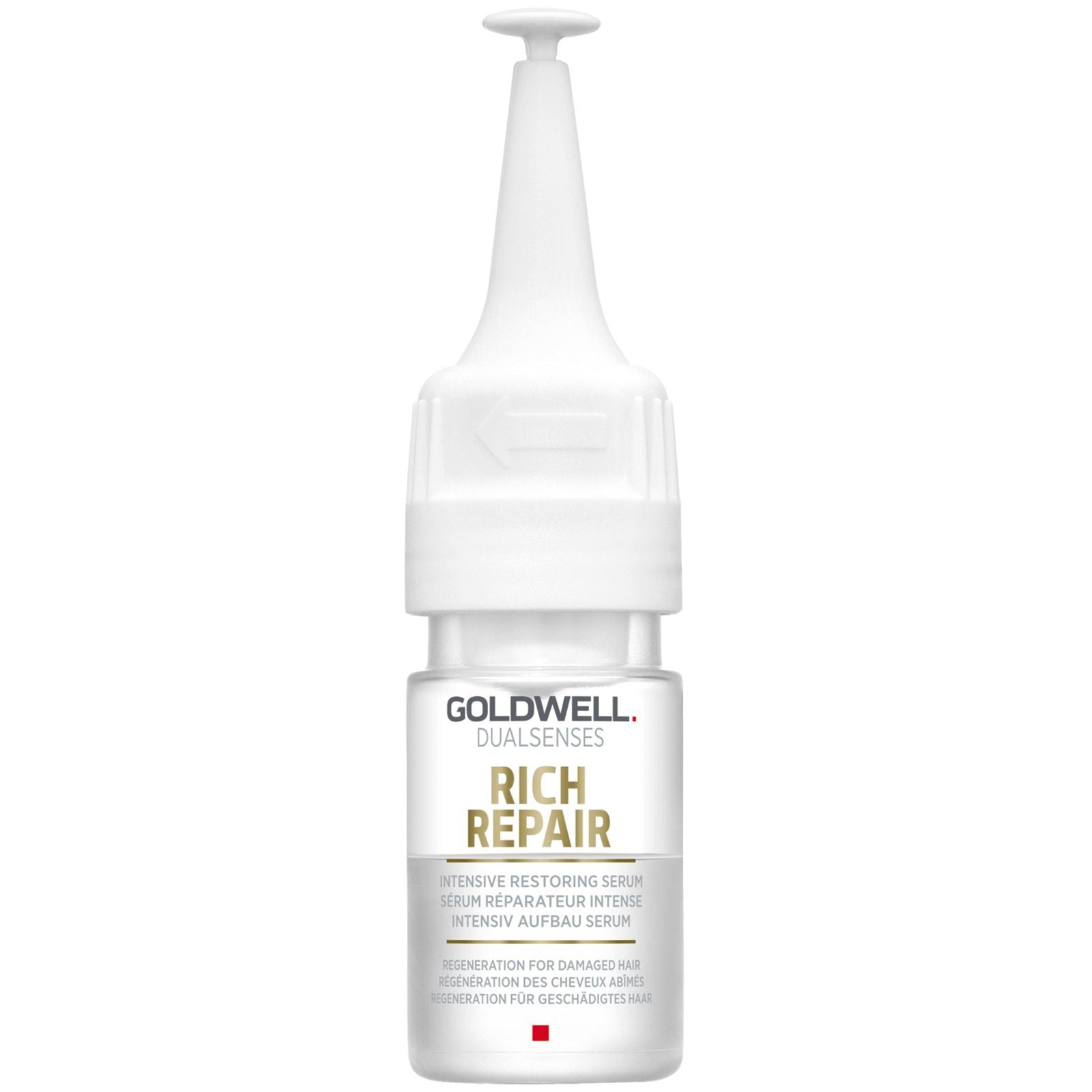 Set, Goldwell, Dualsenses Rich Repair, Reparation, Ampullbehandlingsserum, För hår, För kvinnor, 12 st, 18 ml