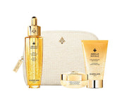 Set Guerlain: Abeille Royale, Replumping, Oil, For Face & Neck, 50 ml + Abeille Royale, Honey, Age-Defying, Day, Cream, For Face, 15 ml + Abeille Royale, Cleansing Foam, 40 ml