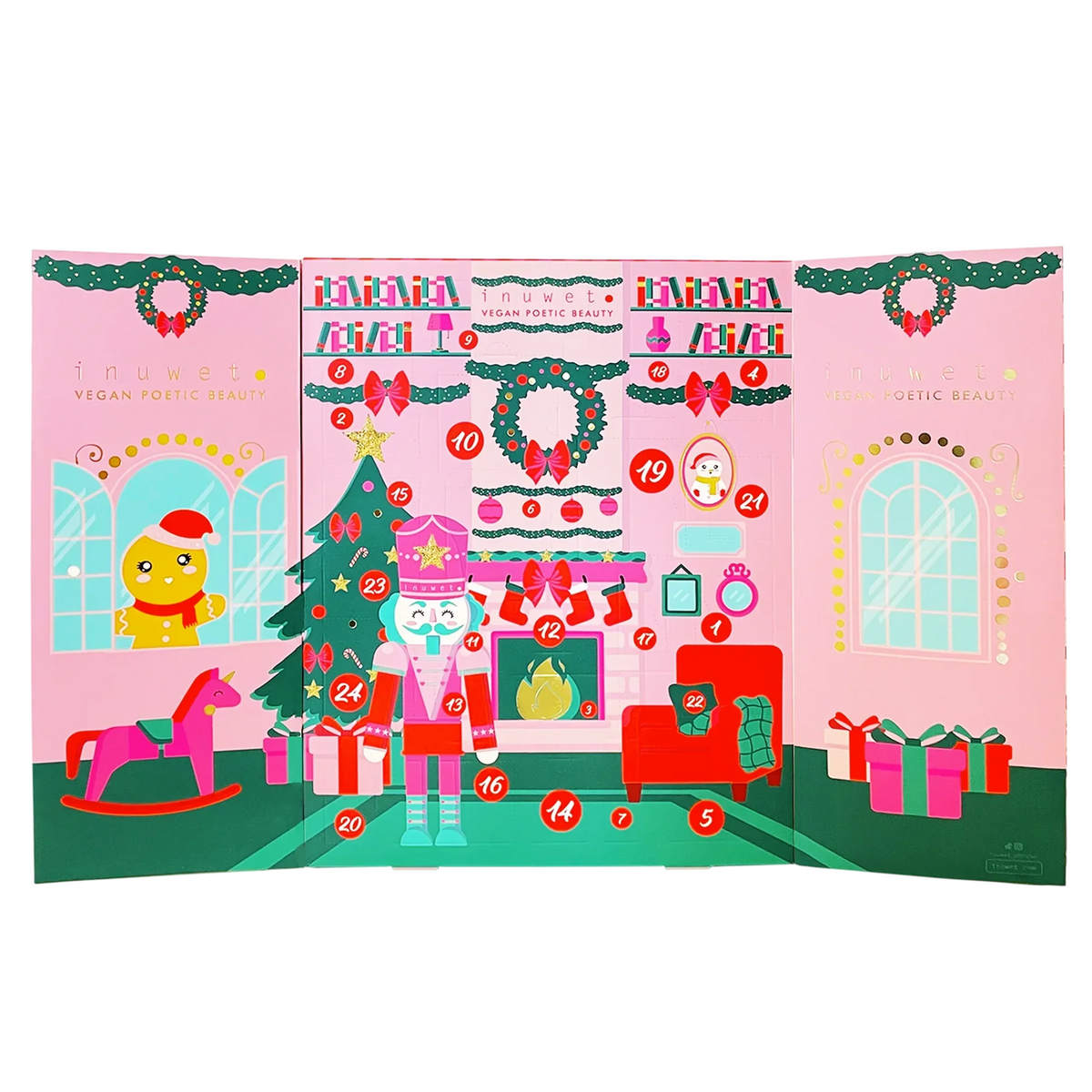 Set, Inuwet, Inuwet, Smink, Adventskalender, 24 st