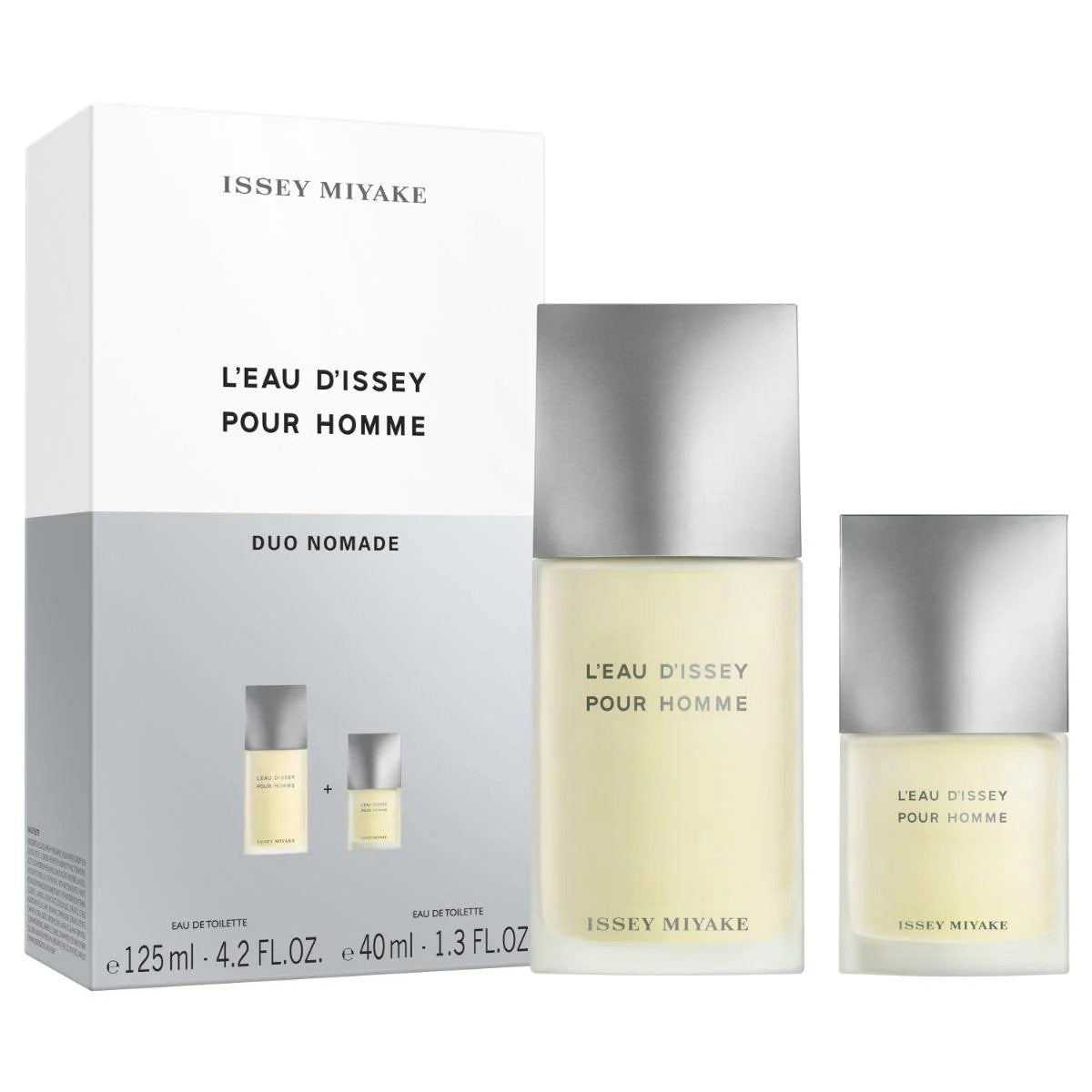 Set Issey Miyake: L'Eau D'Issey Pour Homme, Eau De Toilette, For Men, 40 ml + L'Eau D'Issey Pour Homme, Eau De Toilette, For Men, 125 ml