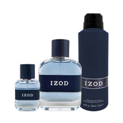 Set Izod: Classic, Eau De Toilette, For Men, 100 ml + Classic, Eau De Toilette, For Men, 15 ml + Classic, Deodorant Spray, For Men, 200 ml