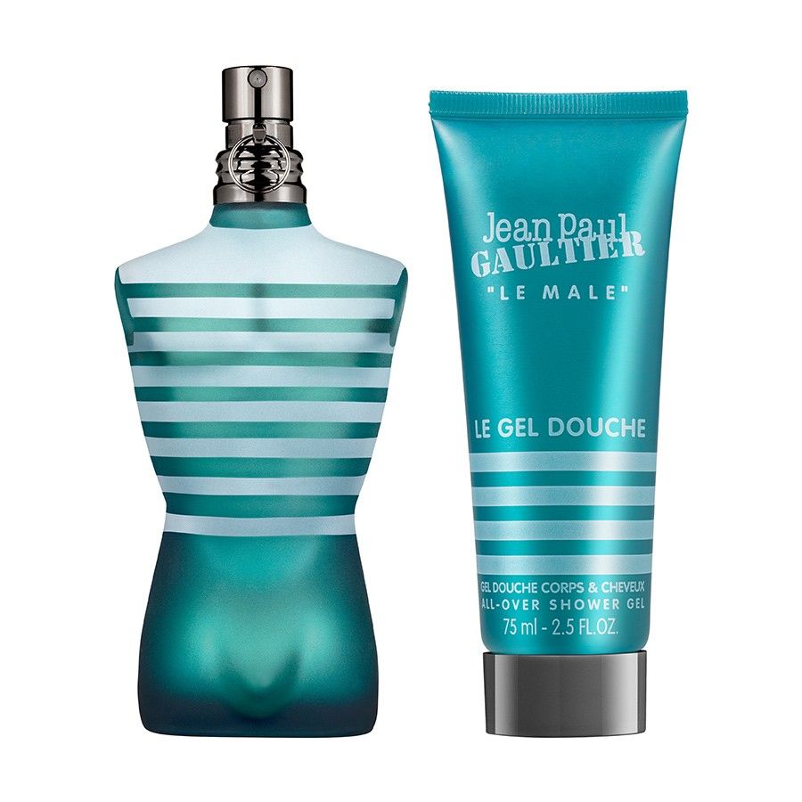 Set Jean Paul Gaultier: Le Male, Eau De Toilette, For Men, 75 ml + Le Male, Cleansing, Shower Gel, For All Skin Types, 75 ml