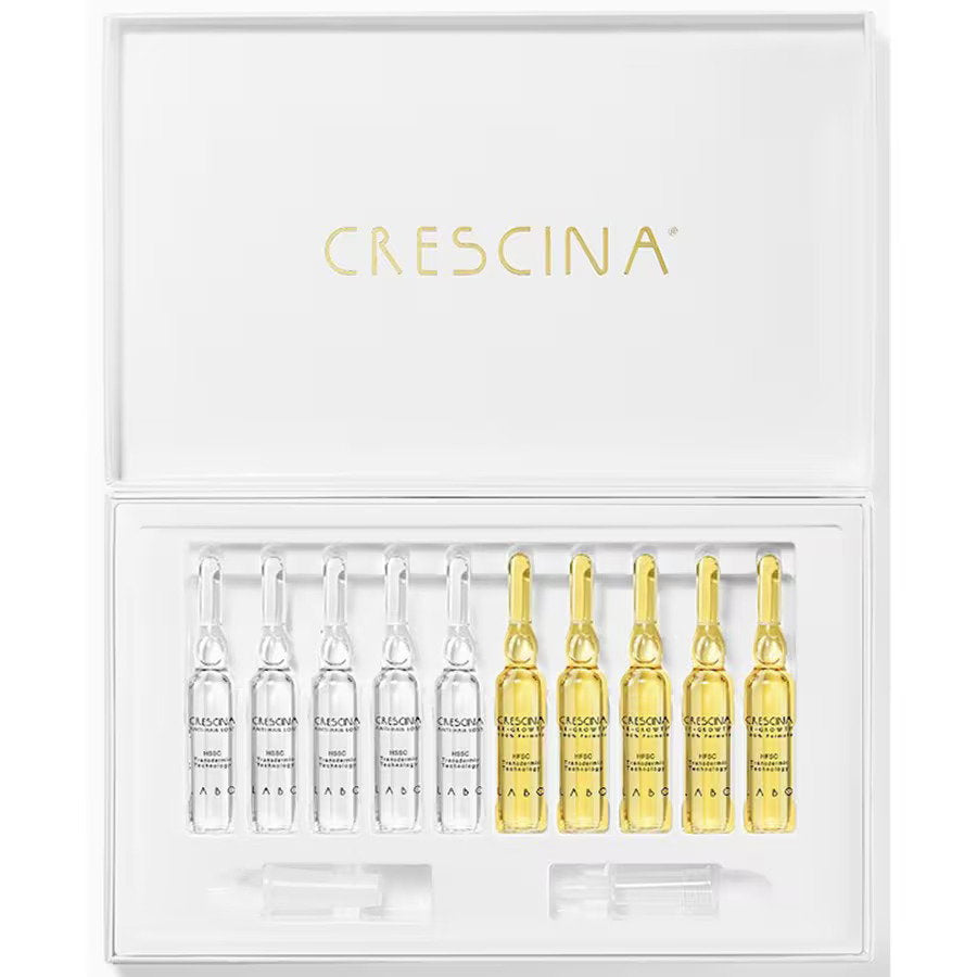 Set, Labo Suisse,  Crescina Follicular Islands 1900, För tillväxtstimulering, Ampullbehandlingsserum, För hårbotten, För män, 10 + 10 st