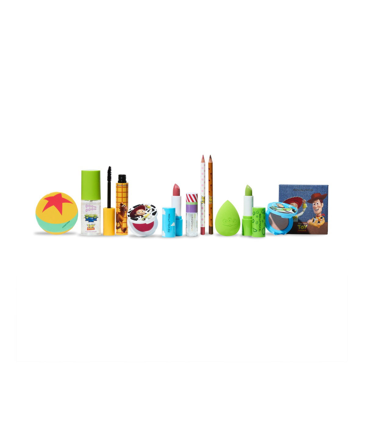 Set, Makeup Revolution, 12 Days Toy Story, Smink, Adventskalender