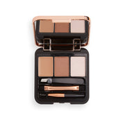 Set, Makeup Revolution, Brow Sculpt, Ögonbrynspalette, Medium, 2.2 g