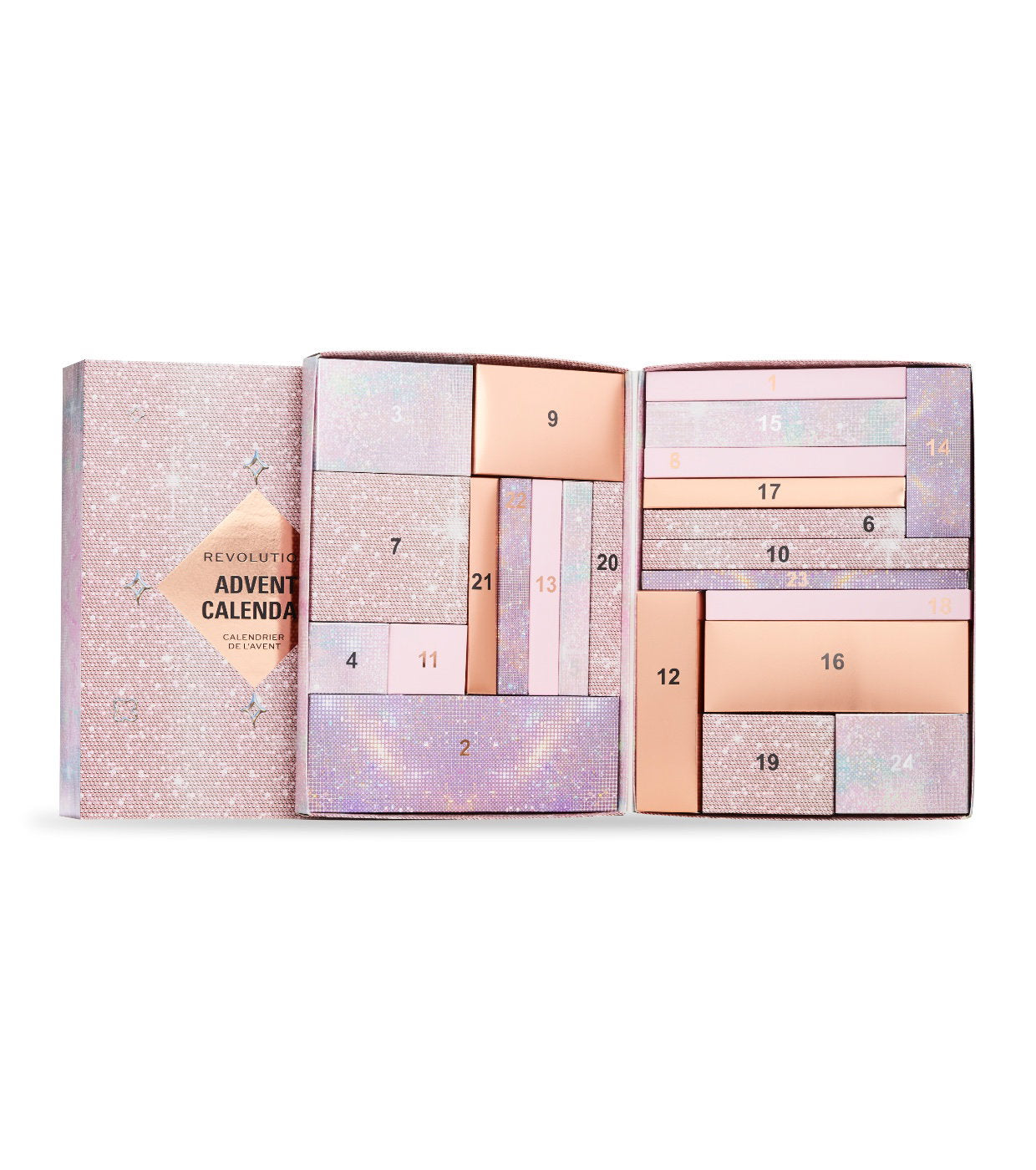 Set, Makeup Revolution, Beauty, Smink, Adventskalender