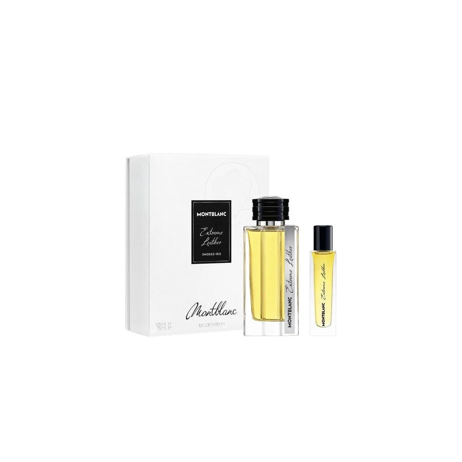 Set Montblanc: Extreme Leather, Eau De Parfum, For Men, 125 ml + Extreme Leather, Eau De Parfum, For Men, 15 ml