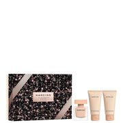 Set Narciso Rodriguez: Narciso Poudree, Eau De Parfum, för kvinnor, 50 ml + Narciso Poudree, återfuktande, kroppslotion, 50 ml + Narciso Poudree, rengörande, duschgel, för hela kroppen, för alla hudtyper, 50 ml