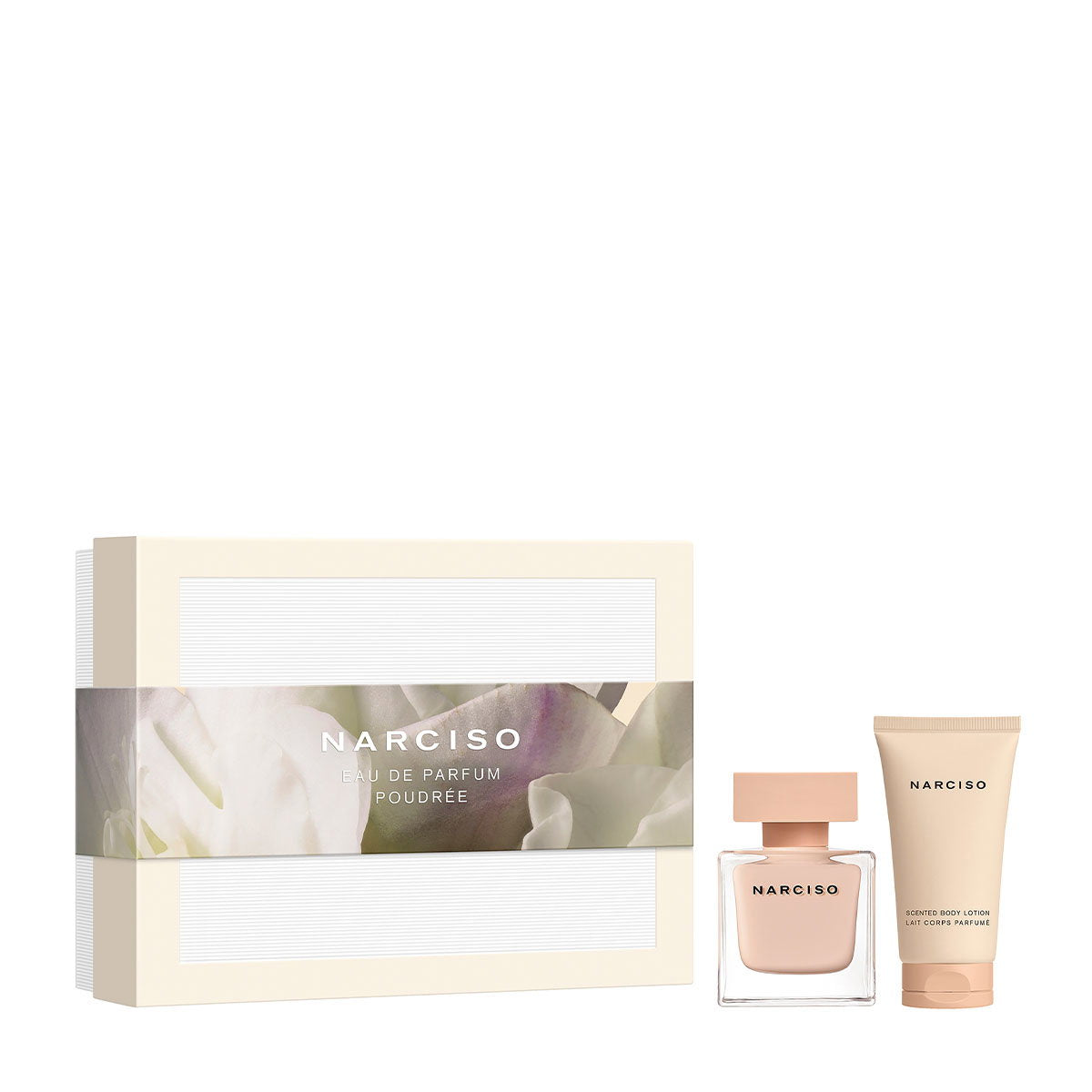 Set Narciso Rodriguez: Poudree, Eau De Parfum, For Women, 50 ml + Narciso Poudree, Hydrating, Body Lotion, 50 ml