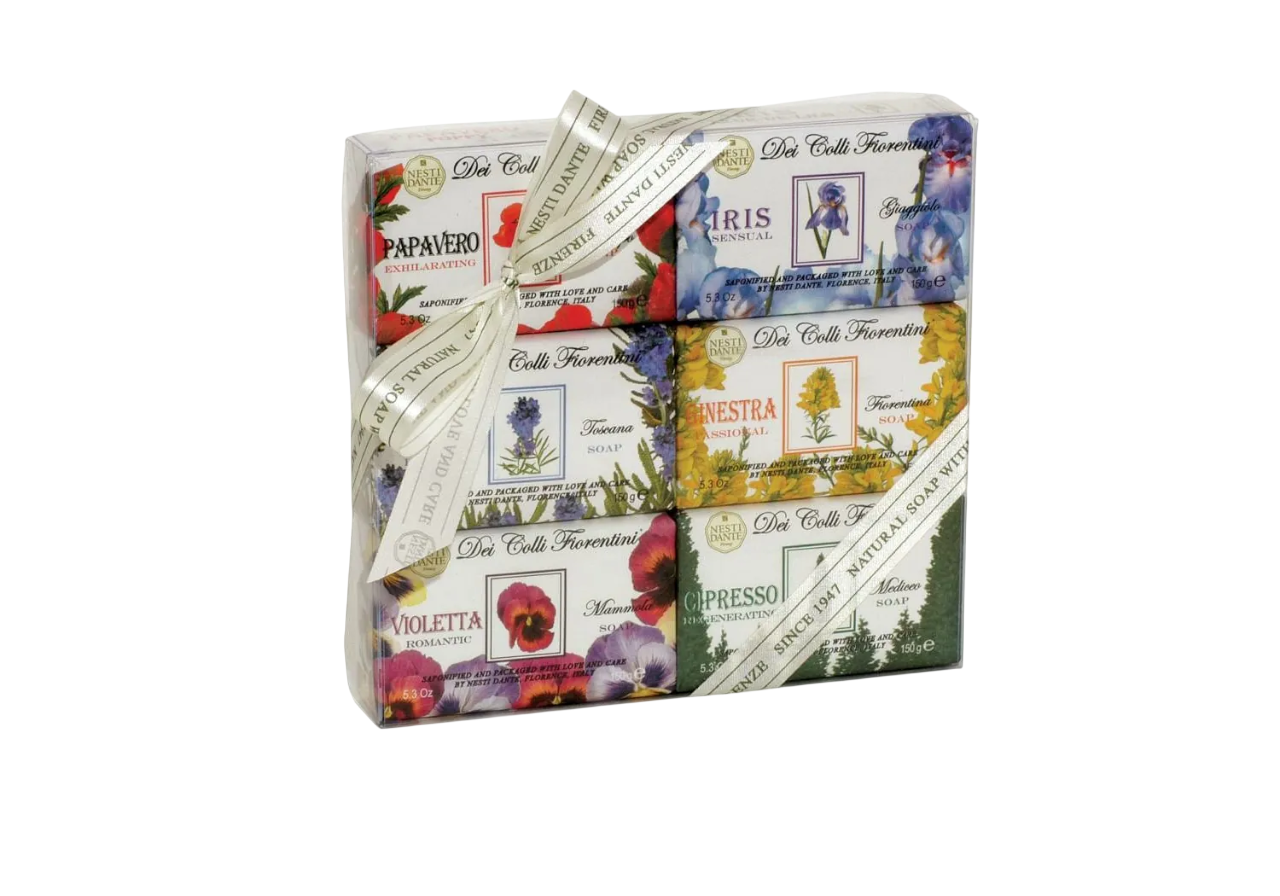 Set, Nesti Dante, Dei Colli Fiorentini, Tvålbar, 6 st, 150 g