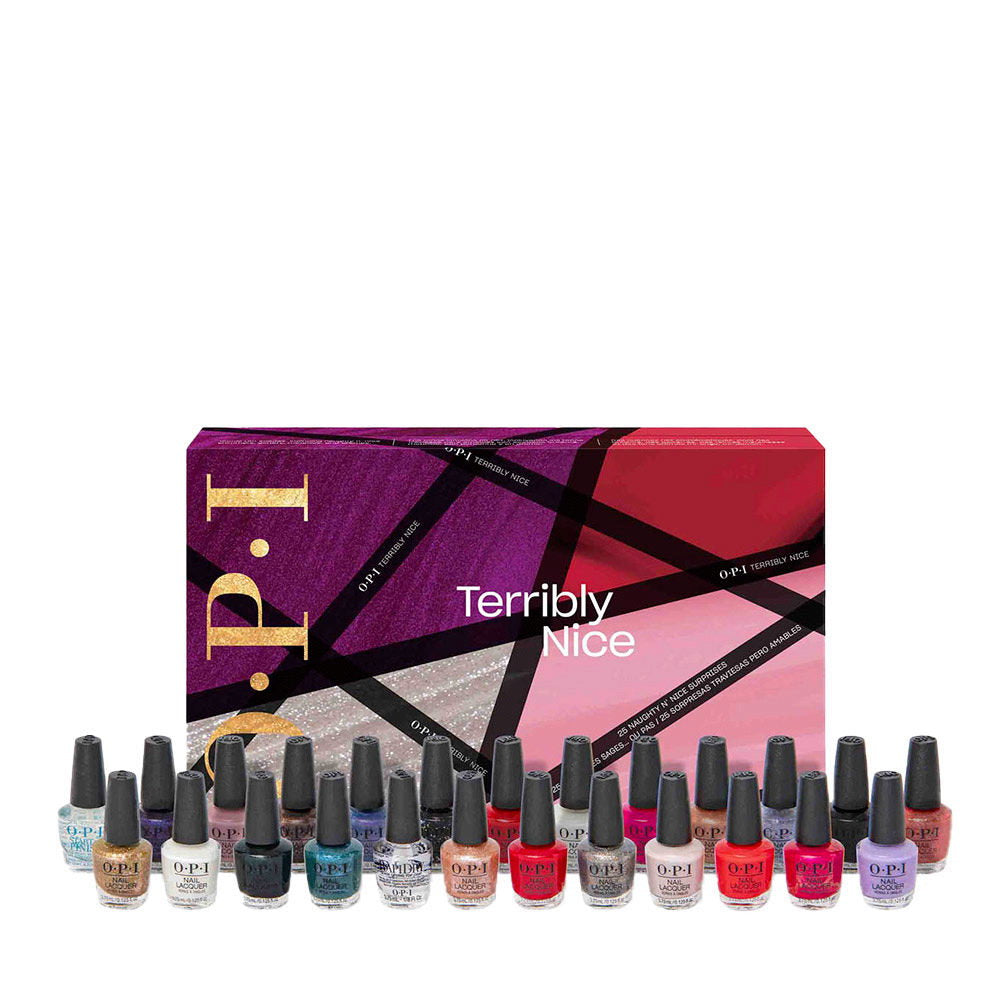 Set, Opi, Terribly Nice, Smink, Adventskalender, 25 st
