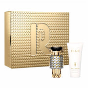 Paco Rabanne-set: Fame, Eau De Parfum, för damer, 50 ml + Fame, återfuktande kroppslotion, 75 ml