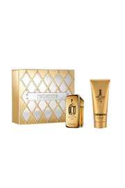 Set Paco Rabanne: Million Gold, Eau De Parfum, For Women, Refillable, 50 ml + Million Gold, Shower Gel, 100 ml