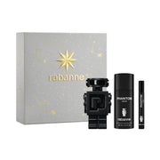 Set Paco Rabanne: Phantom, Eau De Parfum, For Men, 100 ml + Phantom In Red, Eau De Parfum, For Men, 10 ml + Phantom, Deodorant Spray, For Men, 150 ml