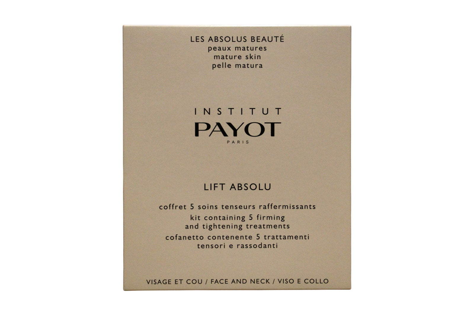 Set, Payot, Lift Absolu, Hydrogel, Uppstramning, Kräm mask, För ansikte & hals, 10 st