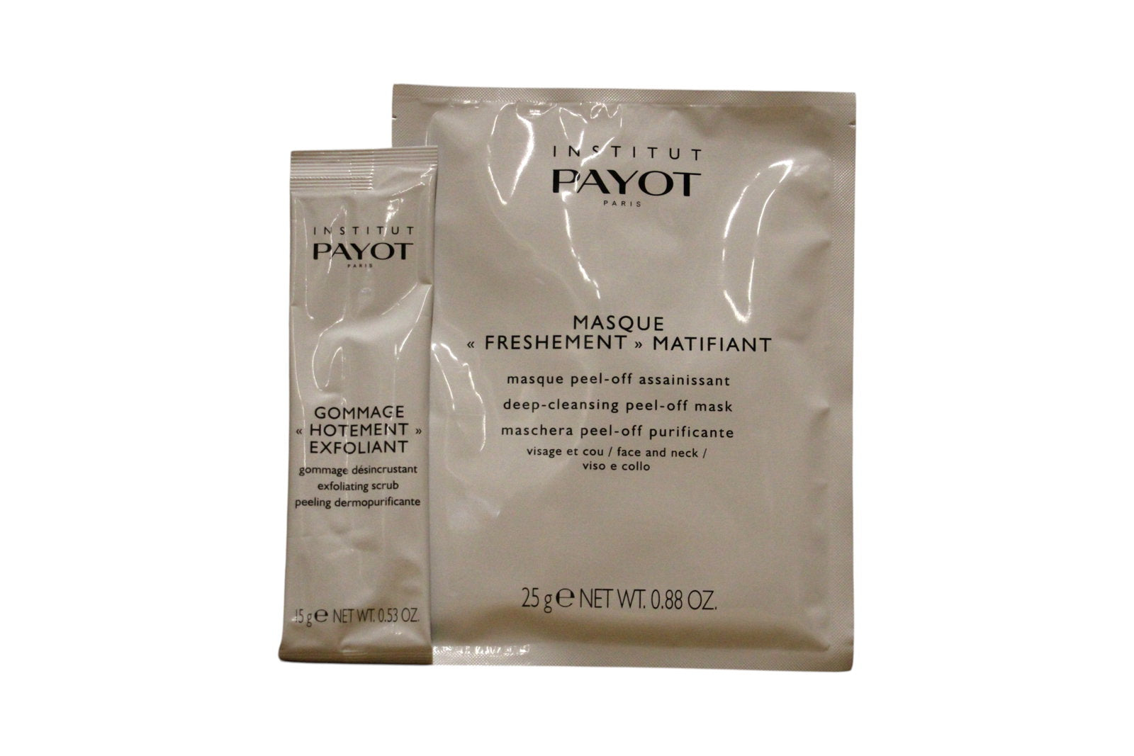 Set, Payot, Purete Essentielle, Rengöring, Peel-Off Mask, För ansiktet, 10 st, 30 g