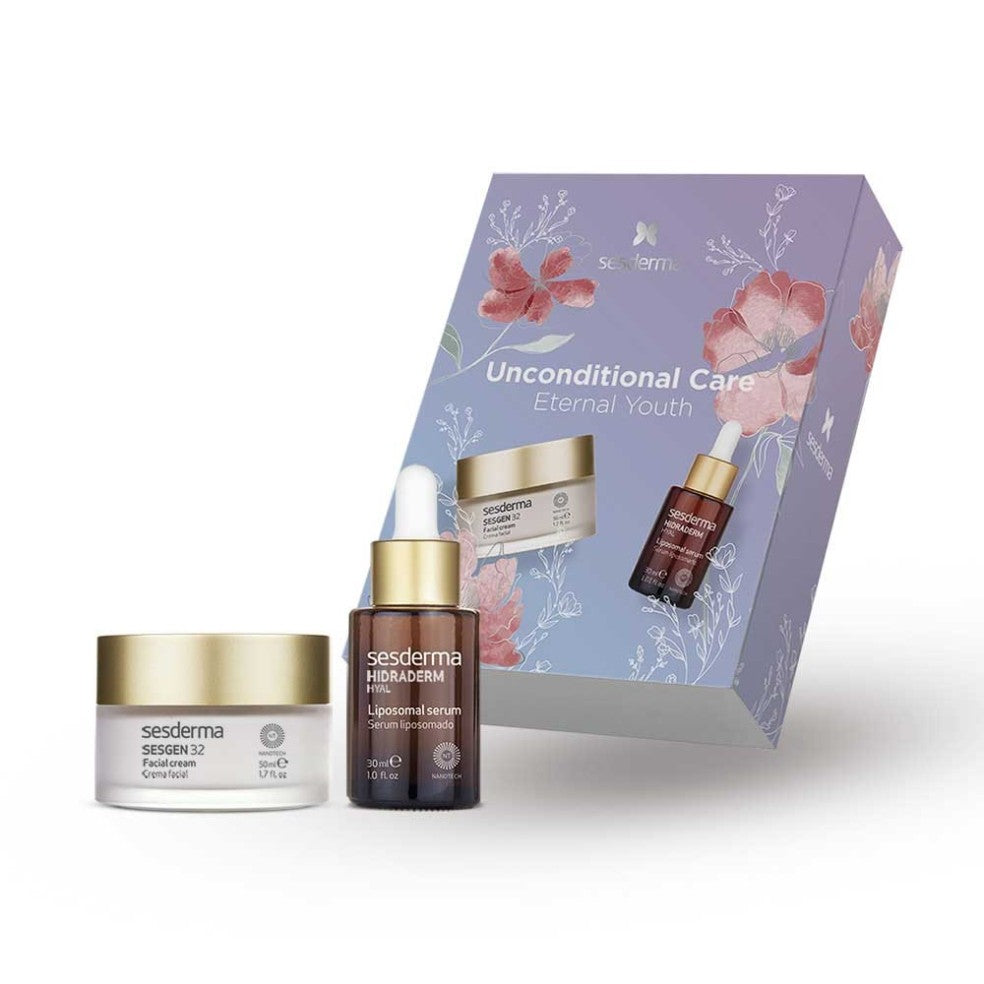 Set Sesderma: Hydraderm Hyal, Deep Hydration, Serum, For Face, 30 ml + Sesgen 32, Deep Hydration, Cream, For Face, 50 ml