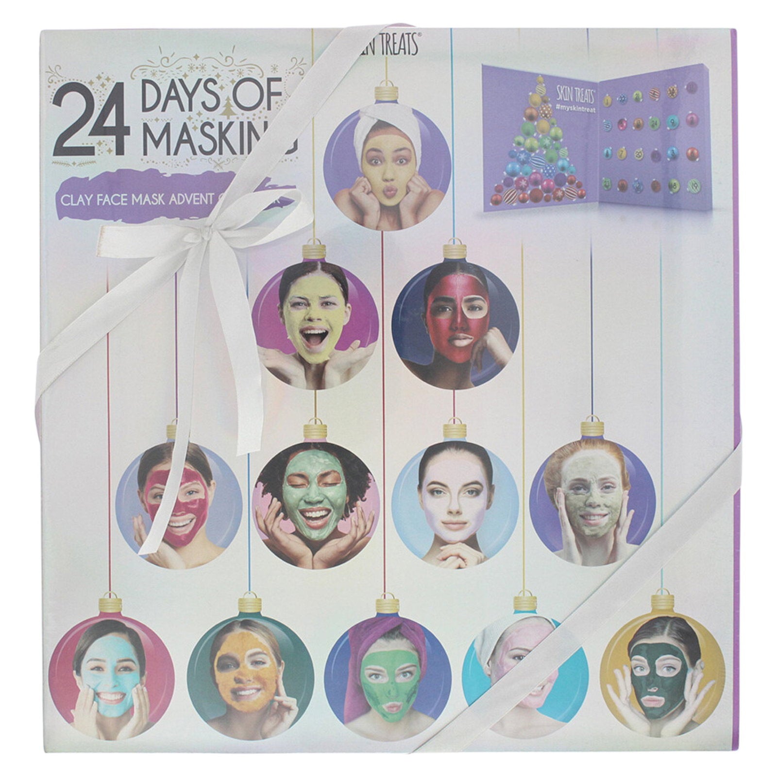 Set, Skin Treats, 24 Days Of Masking Advent Calendar, Lermask, 24 st, 192 ml