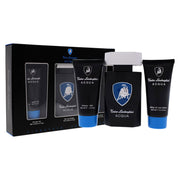 Set Tonino Lamborghini: Acqua, Eau De Toilette, For Men, 125 ml + Acqua, Hydrating, Shower Gel, All Skin Types, 100 ml + Acqua, Hydrating, After-Shave Balm, 100 ml