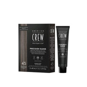 Set Trio, American Crew, Precision Blend, Semi-permanent hårfärg, 4-5 Natural Grey, 3 st, 40 ml