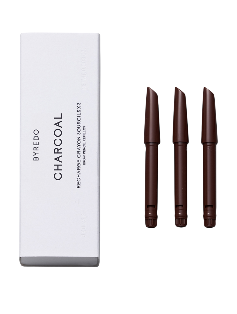 Set Trio, Byredo, All-In-One, Ögonbrynnskrämkrita, 04, Träkol, Påfyllning, 3 st, 0.25 g