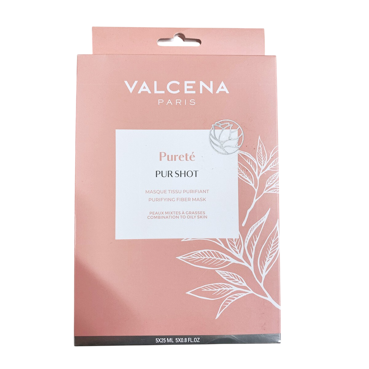 Set, Valcena, Pur Shot, Renande, Ansiktsmask, För ansiktet, 5 st, 25 ml