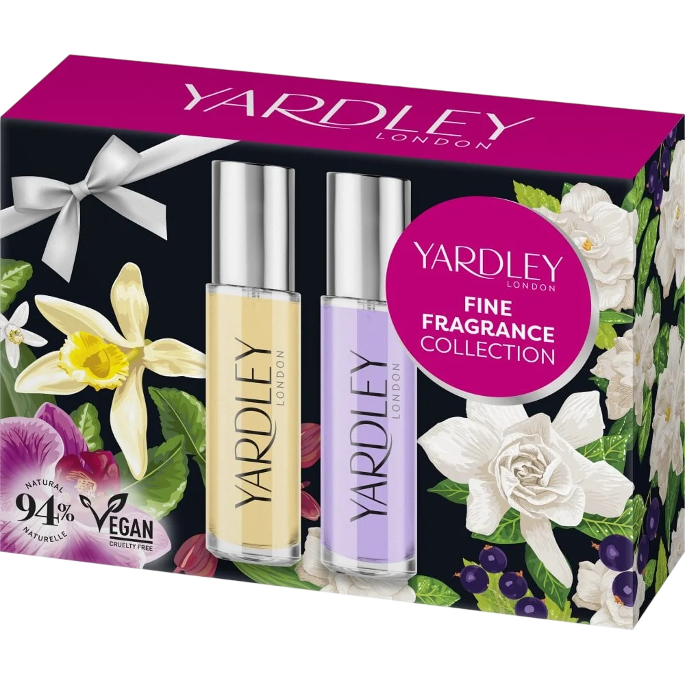 Set Yardley: English Lavender, Eau De Toilette, For Women, 10 ml + English Rose, Eau De Toilette, For Women, 10 ml