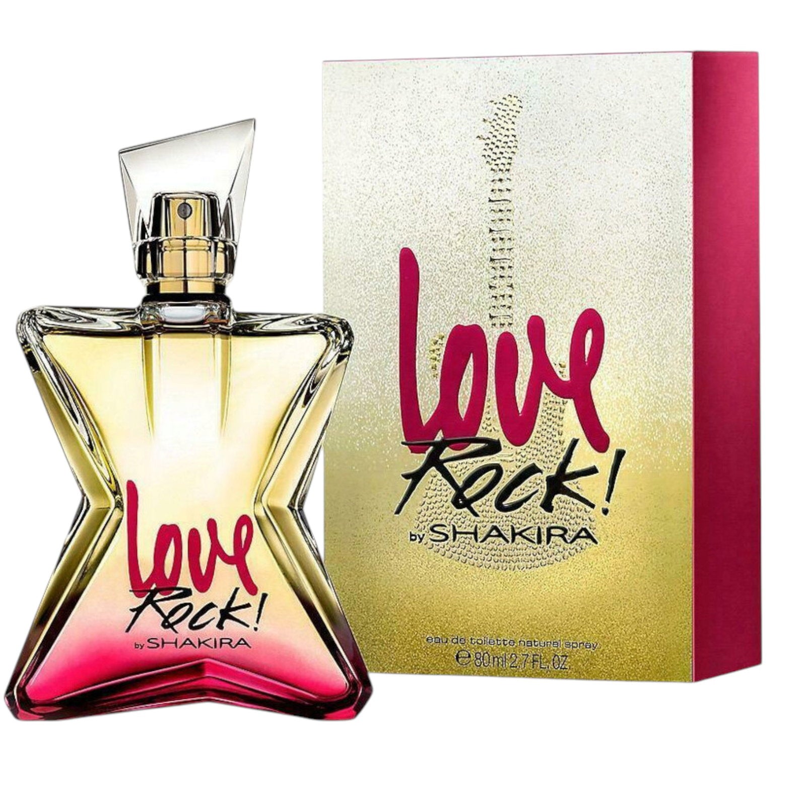 Shakira, Love Rock, Eau de Toilette, För kvinnor, 80 ml